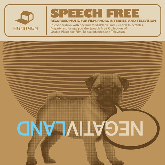NEGATIVLAND - Speech Free: Recorded Music For Film, Radio, Internet & TV (VINYL 3xLP) | NEW - EXPERIMENTAL *NEW*