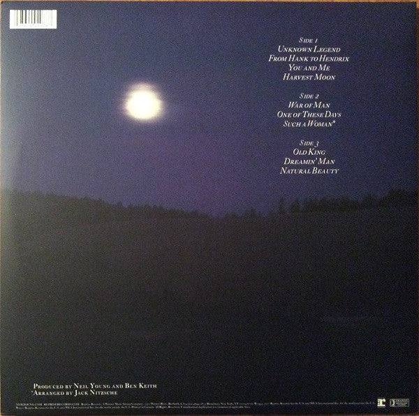 Neil Young Harvest Moon Reprise Records LP + LP, S/Sided, Etch + Album, RSD, RE Mint (M) Mint (M)