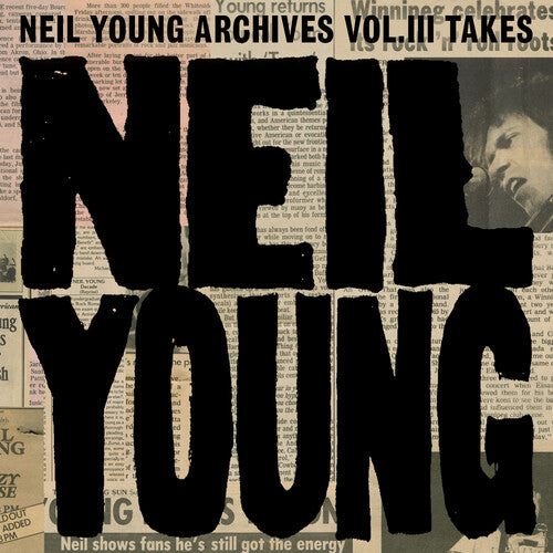 Neil Young Archives Vol. III Takes (2 Lp) | Mint (M) Mint (M) - FOLK *SEALED*