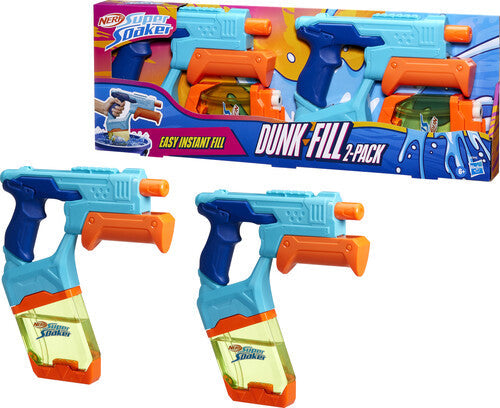 Nerf - Nerf - Super Soaker - Dunk-Fill Water Blasters 2-Pack |