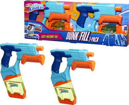 Nerf - Nerf - Super Soaker - Dunk-Fill Water Blasters 2-Pack |