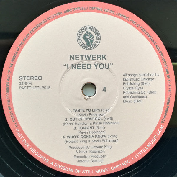 Network (2) I Need You Past Due 2xLP, Album, RE, RM, Gat Mint (M) Mint (M)