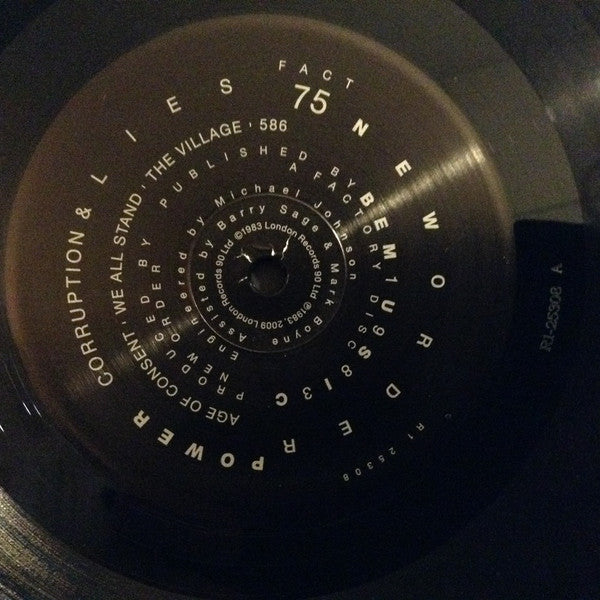 Power, Corruption & Lies | Mint (M) Mint (M) - NEW WAVE/POST-PUNK *SEALED*