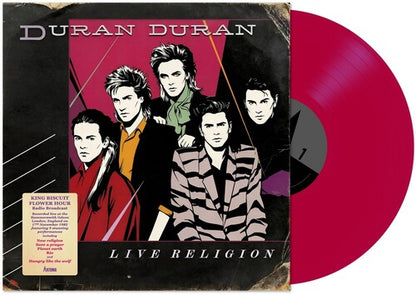 Duran Duran - (PRESALE 6/19/26) Live Religion (IEX MAGENTA VINYL) | Mint (M) Mint (M) - NEW WAVE *NEW/COLOR*