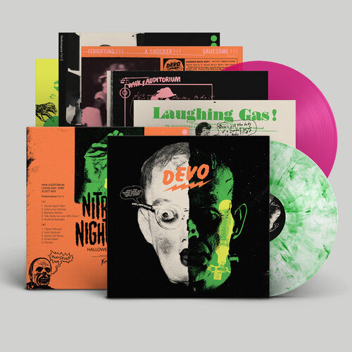 (PRESALE 7/3/26) Nitrous Nightmare Halloween Live '75 - Haunted Striptease (WHITE GREEN PINK 2xVINYL) | Mint (M) Mint (M) - NEW WAVE *NEW/COLOR*