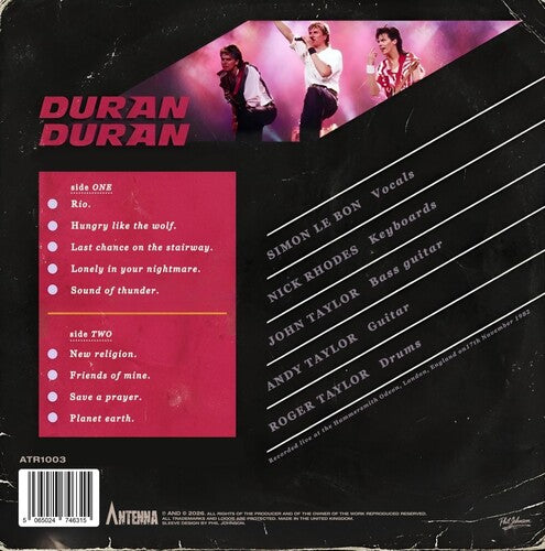 Duran Duran - (PRESALE 6/19/26) Live Religion (IEX MAGENTA VINYL) | Mint (M) Mint (M) - NEW WAVE *NEW/COLOR*