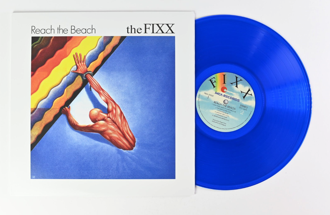The Fixx - Reach The Beach (LTD Translucent Blue VINYL LP) | NEW - NEW WAVE *NEW/COLOR*