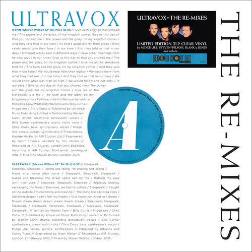 RE-MIXES (RSD 2026 2x WHITE VINYL) | Mint (M) Mint (M) - NEW WAVE *NEW/WHITE*