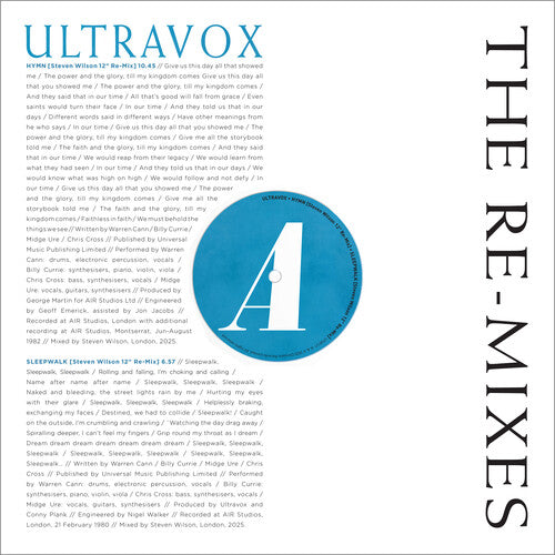 RE-MIXES (RSD 2026 2x WHITE VINYL) | Mint (M) Mint (M) - NEW WAVE *NEW/WHITE*