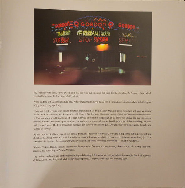 Stop Making Sense: Deluxe Edition | Mint (M) Mint (M)