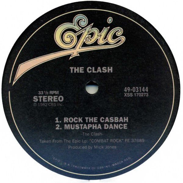 The Clash - Rock The Casbah (VINYL 12") | NEW - NEW WAVE *NEW*