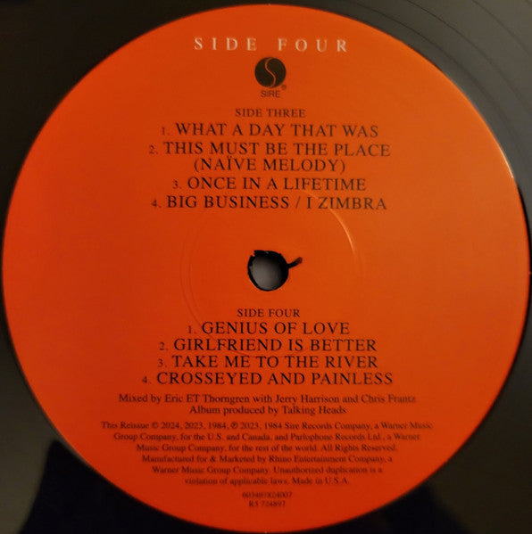 Stop Making Sense: Deluxe Edition | Mint (M) Mint (M)