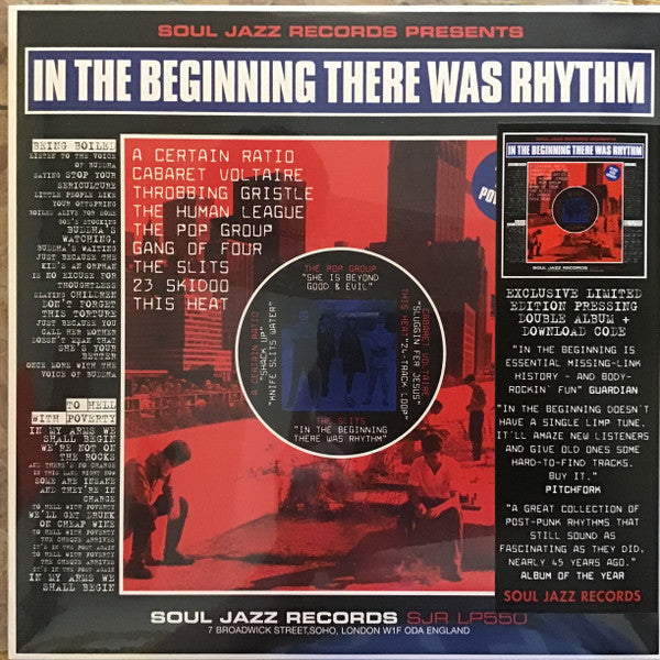 Various - In The Beginning There Was Rhythm | Mint (M) - NEW WAVE *NEW*