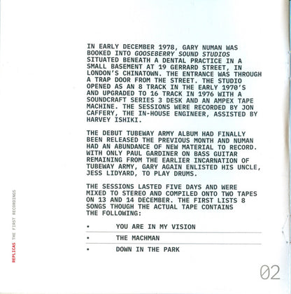 Replicas (The First Recordings)(CD) | Mint (M) Mint (M) - NEW WAVE *NEW*