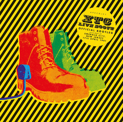 XTC - (PRESALE 6/19/26) Live Boots - Emerald City, Cherry Hill, New Jersey 17th April 1981 (2xCD) | Mint (M) Mint (M) - NEW WAVE *NEW*