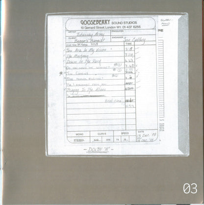 Replicas (The First Recordings)(CD) | Mint (M) Mint (M) - NEW WAVE *NEW*