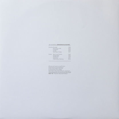 Unknown Pleasures | Mint (M) Mint (M) - NEW WAVE/POST-PUNK *SEALED*