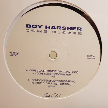 Boy Harsher Come Closer 12" Mint (M) Mint (M)