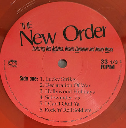 The New Order (RED MARBLE VINYL) | Mint (M) Mint (M)