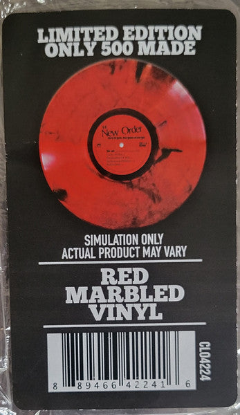 The New Order (3) - The New Order (RED MARBLE VINYL) | Mint (M) Mint (M) - ROCK *SEALED/COLOR*