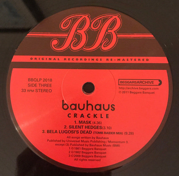 Best Of Bauhaus | Crackle | Mint (M) Mint (M) - NEW WAVE *SEALED*