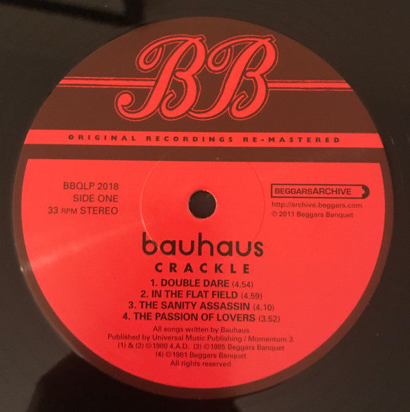 Best Of Bauhaus | Crackle | Mint (M) Mint (M) - NEW WAVE *SEALED*