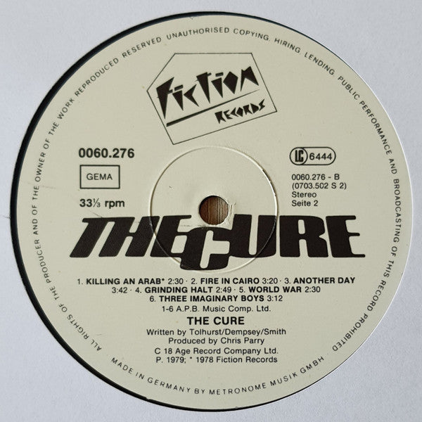 Boys Don't Cry (PROMO VINYL) | Mint (M) Mint (M) - NEW WAVE *SEALED*