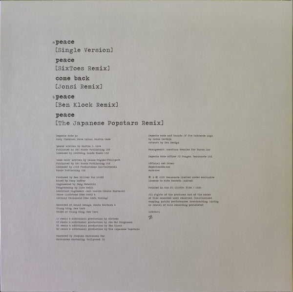 Sounds Of The Universe I The 12" Singles (BOX SET) | Mint (M) Mint (M) - NEW WAVE *SEALED*