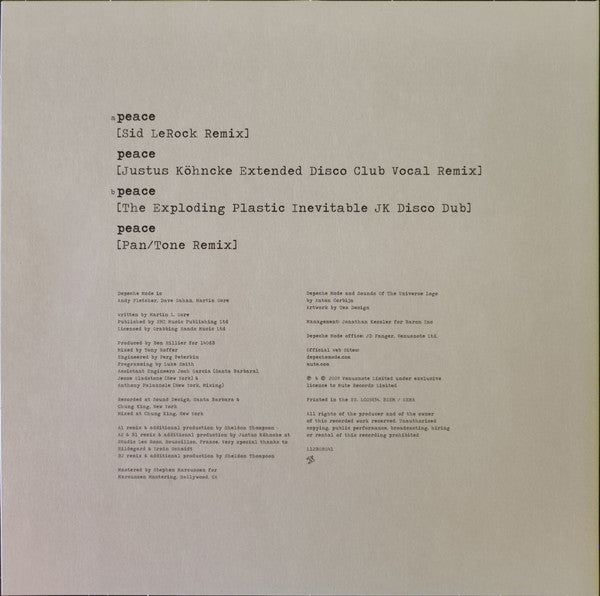 Sounds Of The Universe I The 12" Singles (BOX SET) | Mint (M) Mint (M) - NEW WAVE *SEALED*