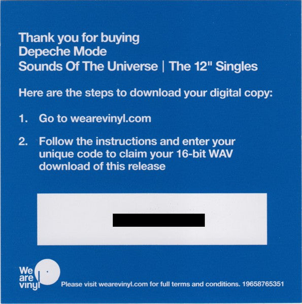 Sounds Of The Universe I The 12" Singles (BOX SET) | Mint (M) Mint (M) - NEW WAVE *SEALED*
