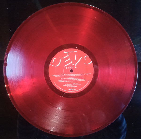 Somewhere With Devo (RED VINYL) | Mint (M) Mint (M) - NEW WAVE *SEALED*