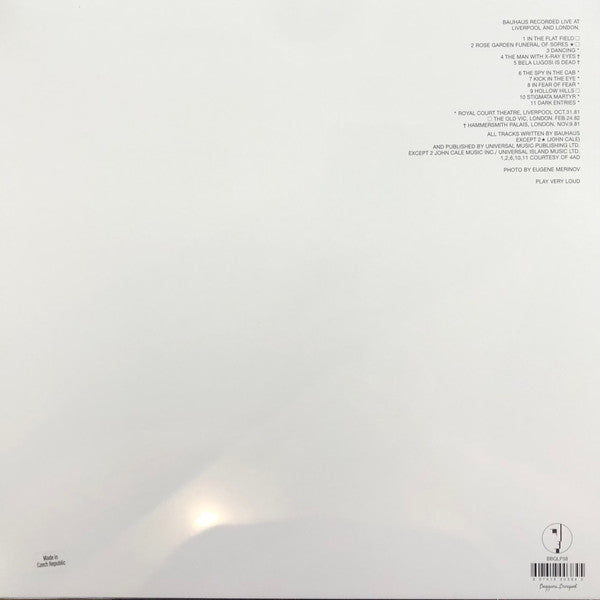 Bauhaus - Press The Eject And Give Me The Tape (VINYL LP) | NEW - NEW WAVE *SEALED*