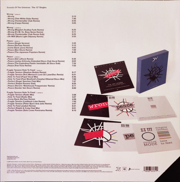 Sounds Of The Universe I The 12" Singles (BOX SET) | Mint (M) Mint (M) - NEW WAVE *SEALED*