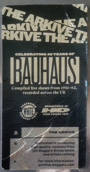 Bauhaus - Press The Eject And Give Me The Tape (VINYL LP) | NEW - NEW WAVE *SEALED*