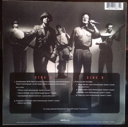 Somewhere With Devo (RED VINYL) | Mint (M) Mint (M) - NEW WAVE *SEALED*