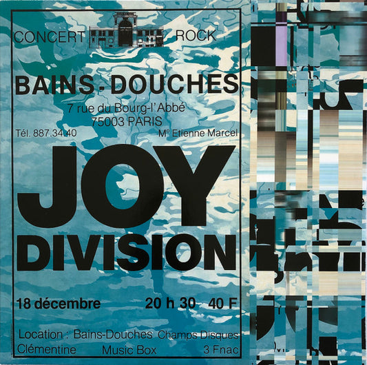 Joy Division Les Bains Douches LP Mint (M) Mint (M)