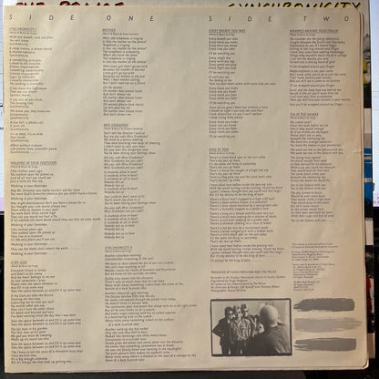 Synchronicity (VINYL) | Excellent+ (EX+) Near Mint (NM or M-) - NEW WAVE / USED *EXCELLENT+*