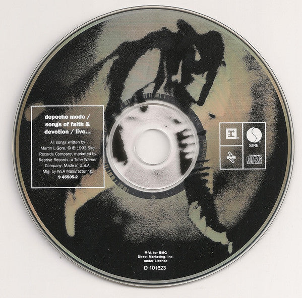 Songs Of Faith And Devotion Live (CD) | Excellent+ (EX+) - NEW WAVE / USED *EXCELLENT+*