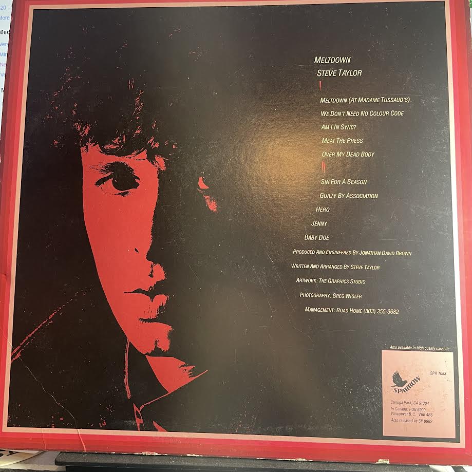 Meltdown (VINYL) | Excellent+ (EX+) Excellent (EX) - NEW WAVE / USED *EXCELLENT+*