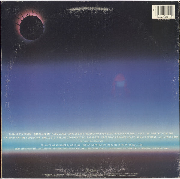 Aldo Nova - Subject.....Aldo Nova | Excellent (EX) Near Mint (NM) - NEW WAVE / USED *EXCELLENT+*