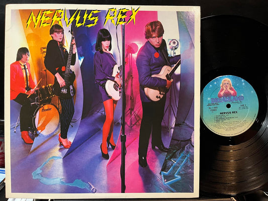 Nervus Rex - Nervus Rex (PROMO VINYL) | Excellent+ (EX+) Near Mint (NM) - NEW WAVE / USED *EXCELLENT+*