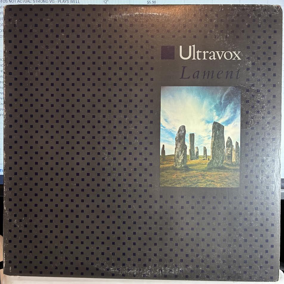 Lament (VINYL) | Excellent+ (EX+) Excellent (EX) - NEW WAVE / USED *EXCELLENT+*