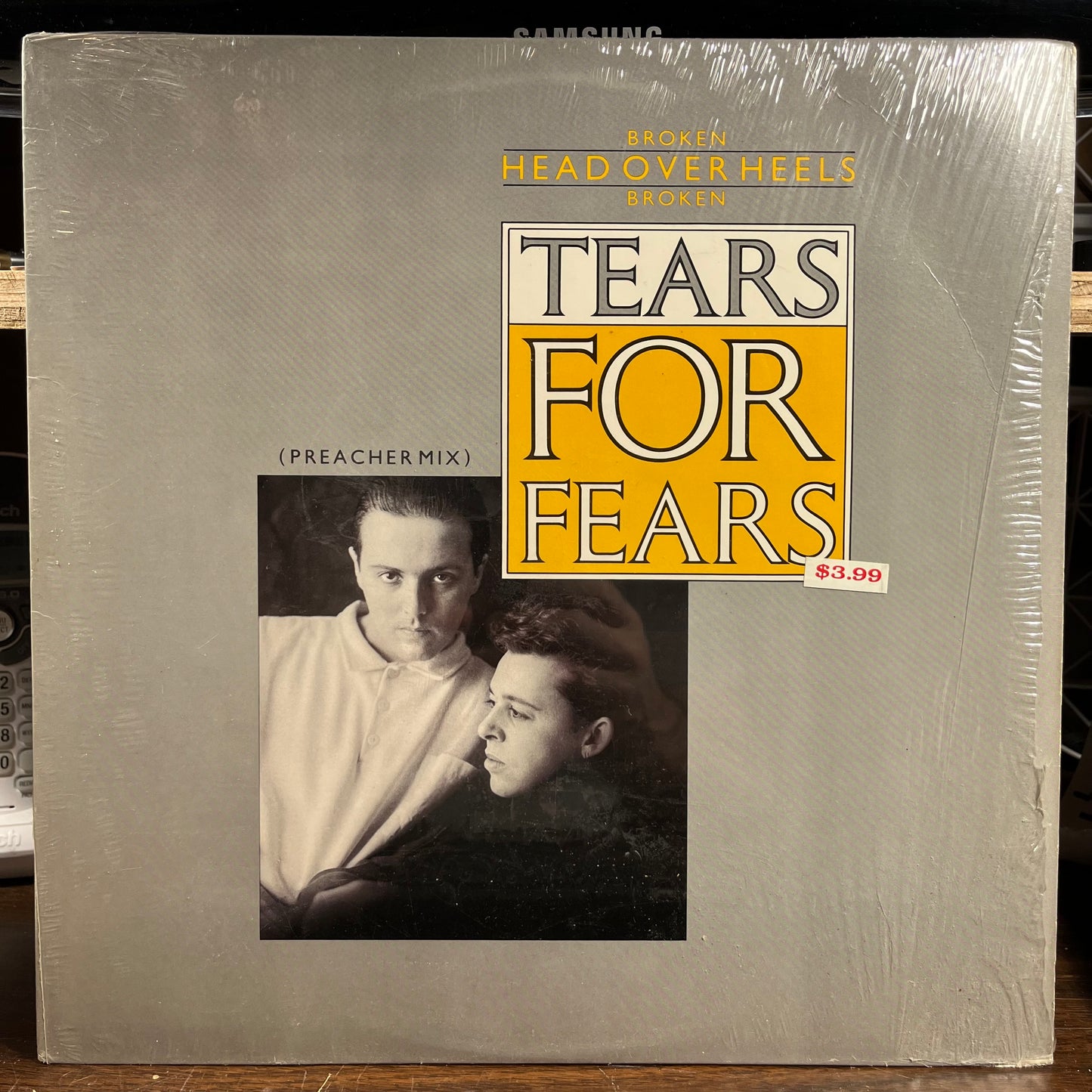 Broken / Head Over Heels / Broken (Preacher Mix) (VINYL) | Excellent+ (EX+) Near Mint- (NM-) - NEW WAVE / USED *EXCELLENT+*