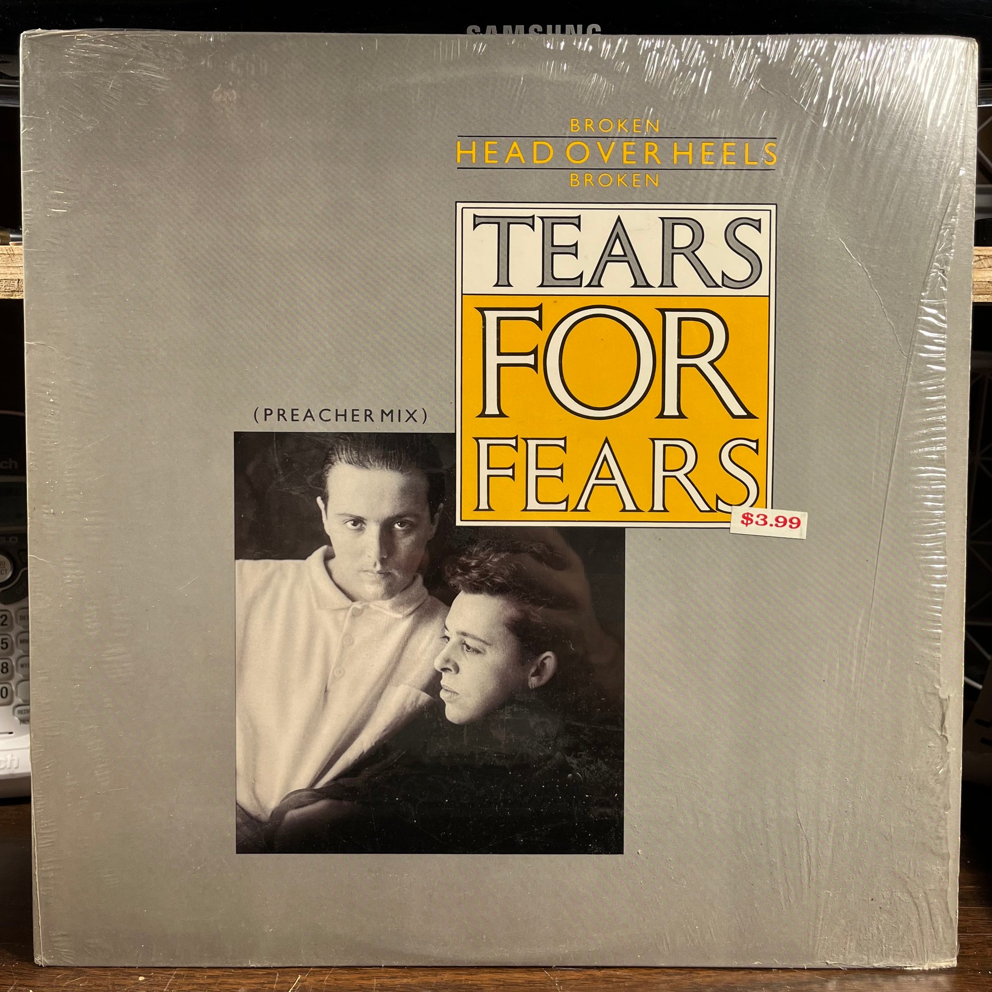 Broken / Head Over Heels / Broken (Preacher Mix) (VINYL) | Excellent+ (EX+) Near Mint- (NM-) - NEW WAVE / USED *EXCELLENT+*