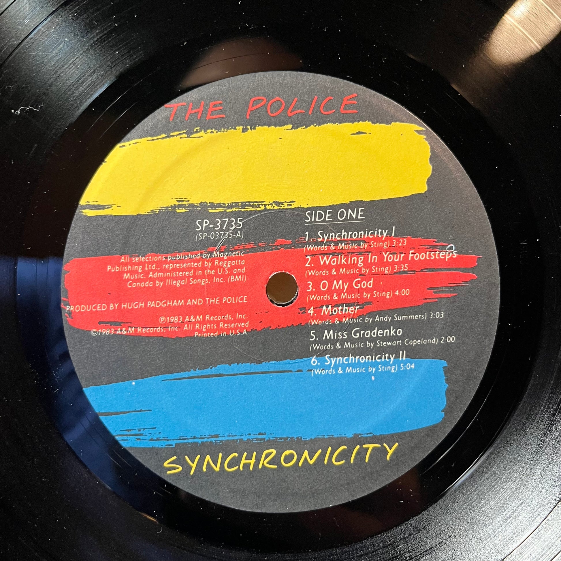 Synchronicity (VINYL) | Excellent+ (EX+) Near Mint (NM or M-) - NEW WAVE / USED *EXCELLENT+*