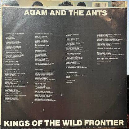 Kings Of The Wild Frontier (VINYL) | Excellent+ (EX+) Excellent+ (EX+) - NEW WAVE / USED *EXCELLENT+*
