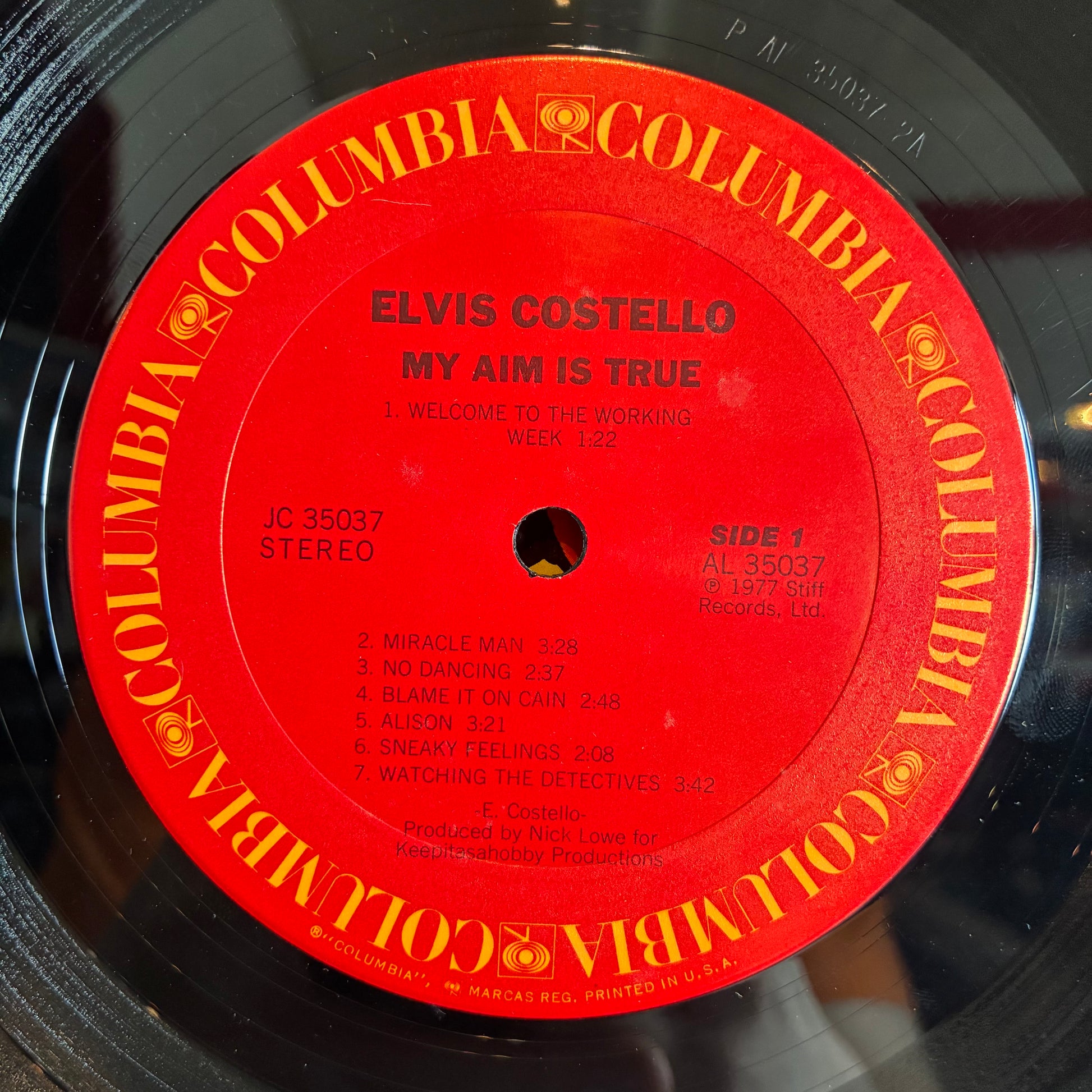 My Aim Is True (VINYL) | Excellent (EX) Very Good (VG) - NEW WAVE / USED *EXCELLENT*
