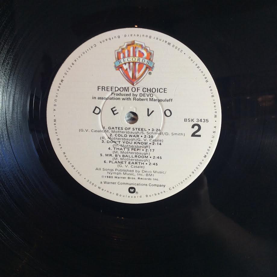 Devo - Freedom Of Choice (VINYL) | Excellent (EX) Very Good Plus (VG+) - NEW WAVE / USED *EXCELLENT*
