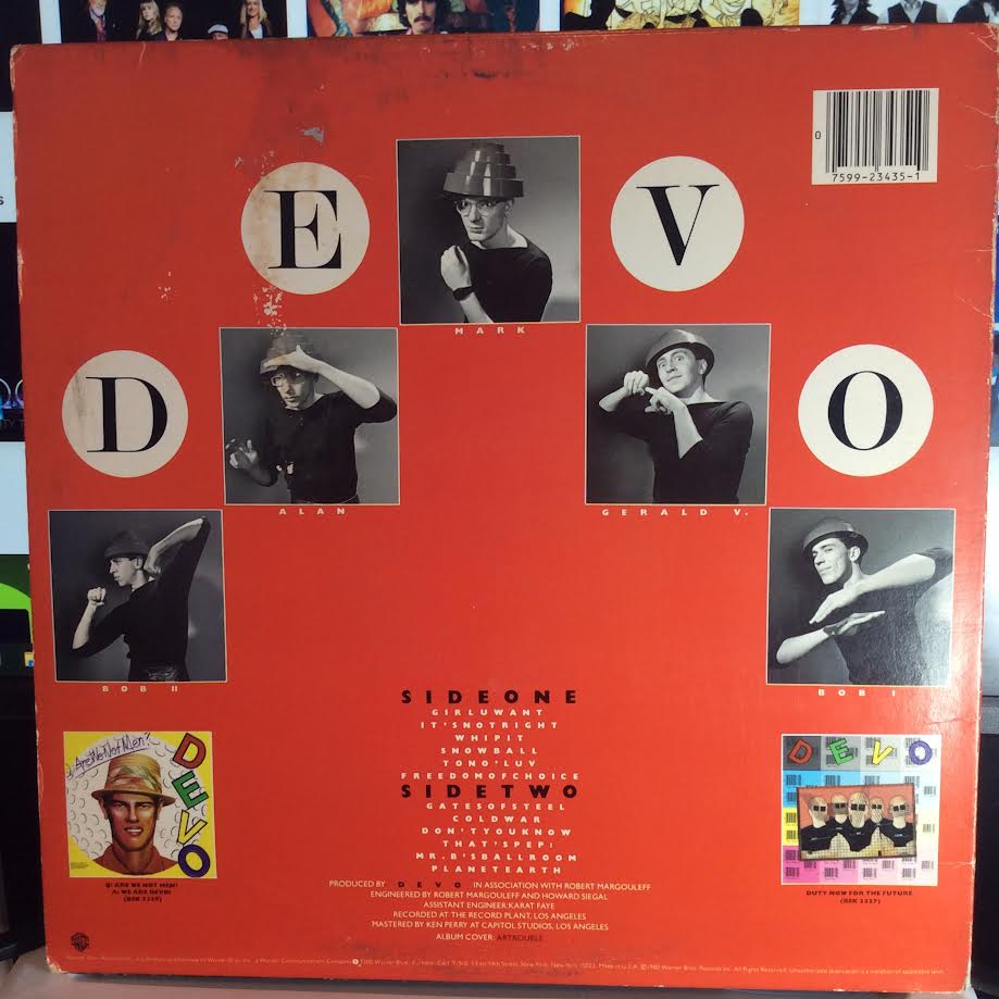 Devo - Freedom Of Choice (VINYL) | Excellent (EX) Very Good Plus (VG+) - NEW WAVE / USED *EXCELLENT*