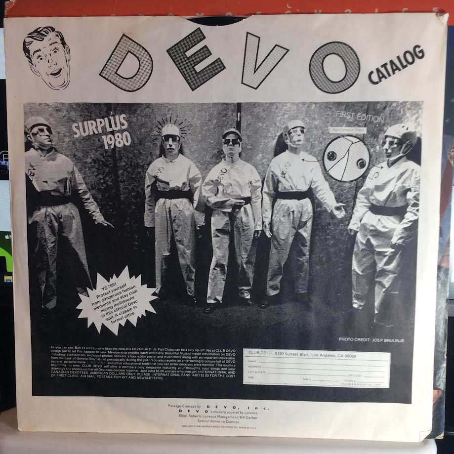 Devo - Freedom Of Choice (VINYL) | Excellent (EX) Very Good Plus (VG+) - NEW WAVE / USED *EXCELLENT*